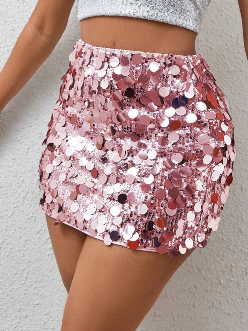 NWT Pink Sequin Skirt — Never worn!
